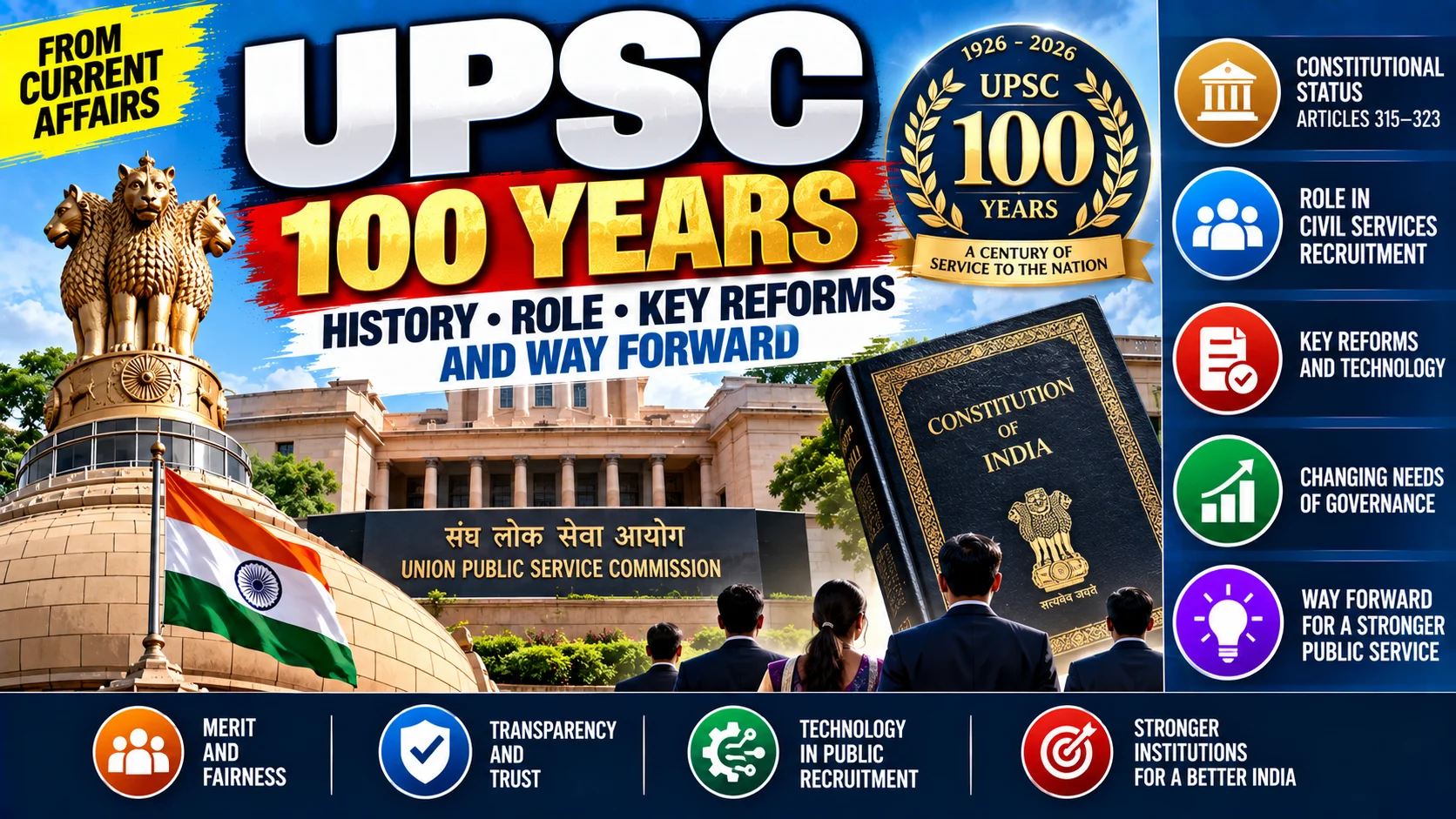 UPSC Completes 100 Years
